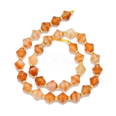 Natural Carnelian Beads Strands G-I376-C10-01-1