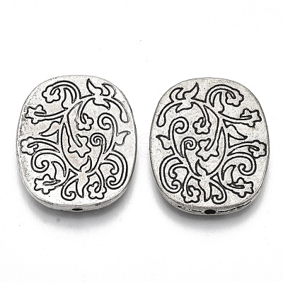 Tibetan Style Alloy Beads TIBE-S320-133AS-LF-1