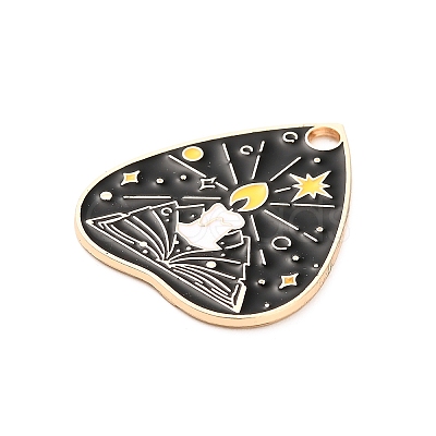 Alloy Enamel Pendants FIND-V001-01G-01-1