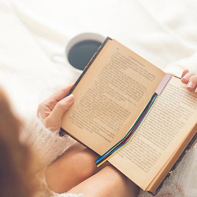PU Leather Bookmark AJEW-WH0696-020C-1