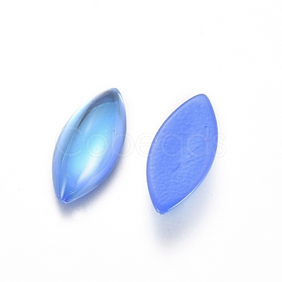 Transparent K9 Glass Cabochons GGLA-L029-06B-M02-1