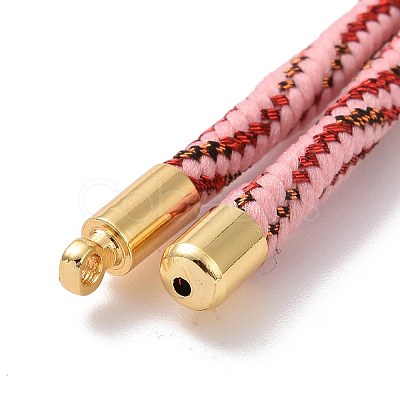 Nylon Cord Silder Bracelets MAK-C003-03G-02-1