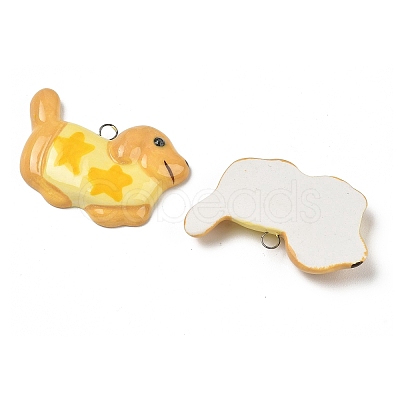 Handmade Porcelain Pendants PR-CBA775D-02A-1