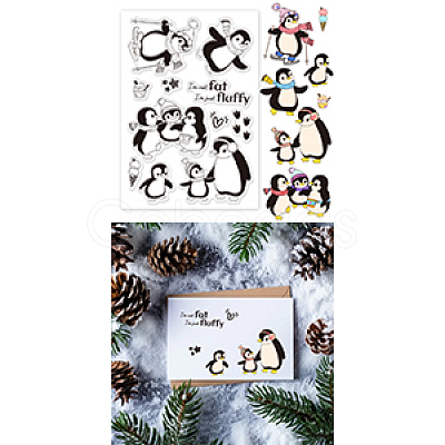 Custom Summer Theme PVC Plastic Clear Stamps DIY-WH0631-0468-1