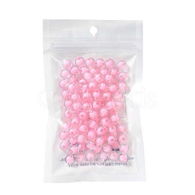 Transparent Acrylic Beads TACR-YW0001-03E-1