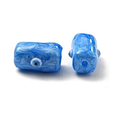 Opaque Glass Beads GLAA-F121-10J-1
