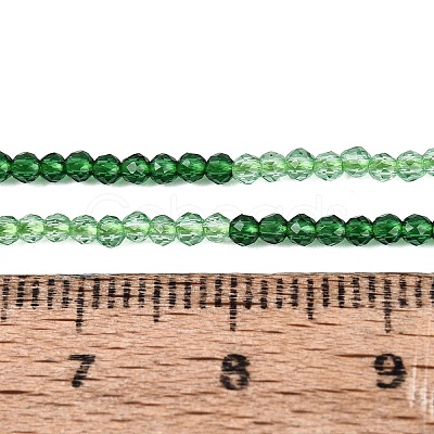 Transparent Glass Beads Strands GLAA-N074-01A-07-1