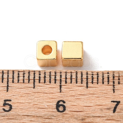 Brass Beads KK-C157-63G-1