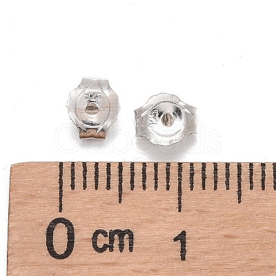 925 Sterling Silver Earring Findings STER-O013-05-1