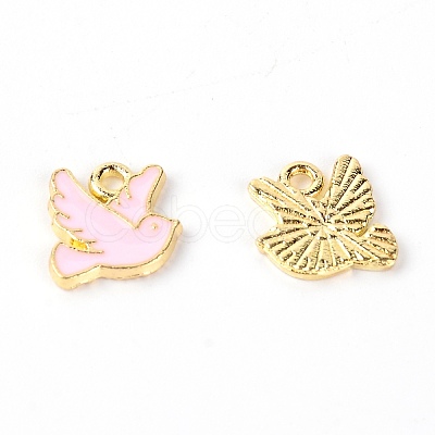 Zinc Alloy Enamel Charms PALLOY-TAC0022-10A-1
