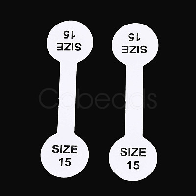 Folding Paper Ring Size Sticker CDIS-C006-01K-1