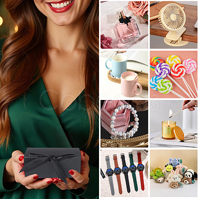 Folding Paper Gift Boxes with Ribbon CON-WH20001-11A-02-1
