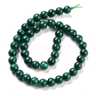 Natural Malachite Beads Strands X-G-I001-4mm-01-1