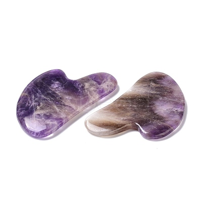 Natural Amethyst Gua Sha Boards X-G-O203-01-1