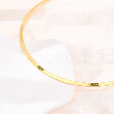304 Stainless Cuff Choker Necklaces SA-CBA725A-22G-1