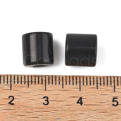 Natural Black Obsidian Beads G-I395-B02-1
