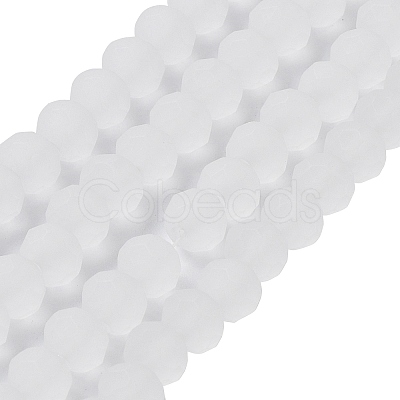 Transparent Glass Beads Strands EGLA-A034-T8mm-MD19-1