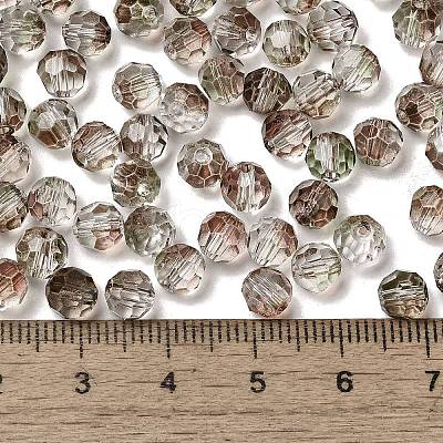 Transparent Colours Glass Round Beads SEED-F006-04A-04-1