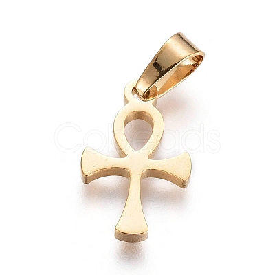 Easter Theme 304 Stainless Steel Pendants STAS-I130-03G-1