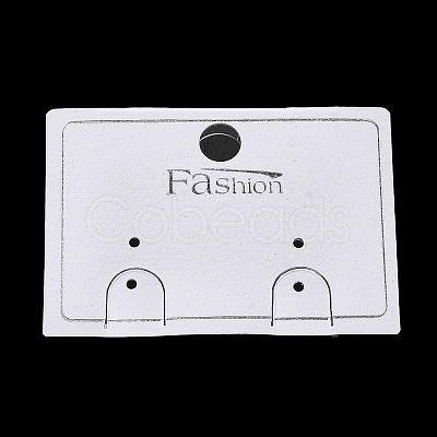 Paper & Plastic Earring Display Card with Word Fashion X-CDIS-L009-12-1