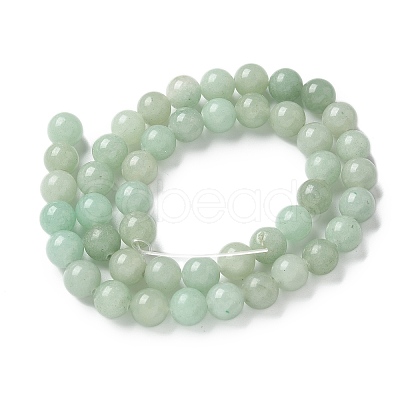 Natural Green Aventurine Beads Strands LS-G-F591-16-1