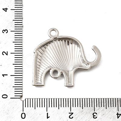 Alloy Rhinestone Connector Settings PALLOY-F318-09P-1
