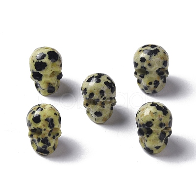 Natural Dalmatian Jasper Beads G-I352-02-1