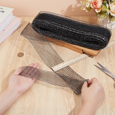 Polyester Mesh Fabric DIY-WH0671-002C-1