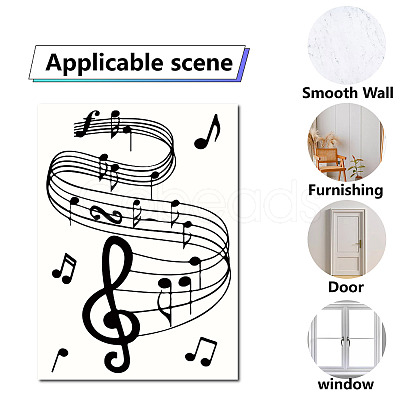 8 Sheets 8 Styles PVC Waterproof Wall Stickers DIY-WH0345-038-1