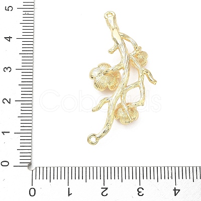 Brass Links Connector Charms KK-G601-06G-01-1