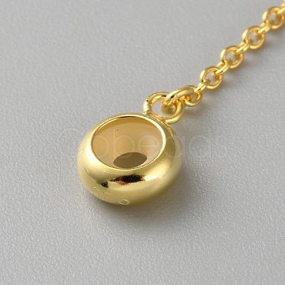 925 Sterling Silver Chain Extenders STER-WH0026-01G-1