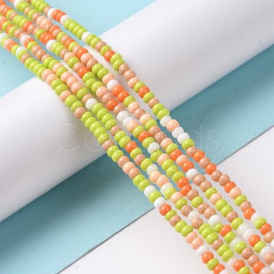 Glass Seed Bead Strands LAMP-B021-04A-1