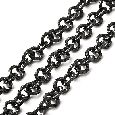 Ion Plating(IP) 304 Stainless Steel Textured Cable Chains STAS-B040-02B-1