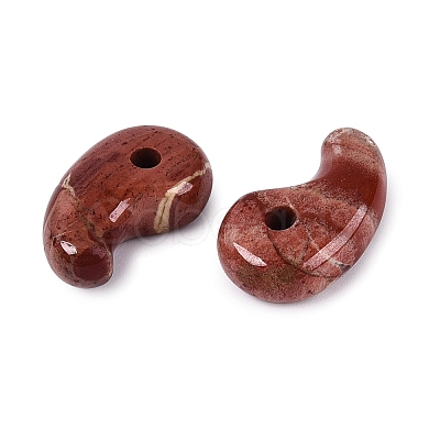 Natural Red Rainbow Jasper Pendants X-G-S294-07B-07-1