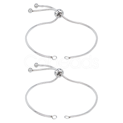 Adjustable 304 Stainless Steel Bracelet Making STAS-UN0002-54P-1