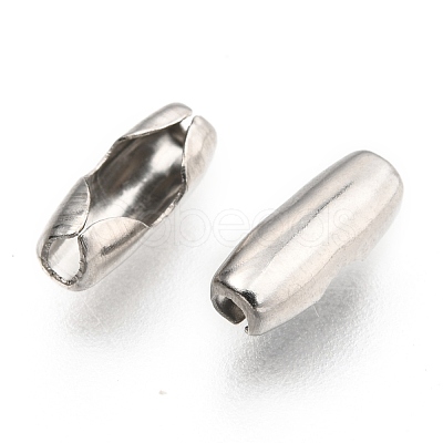 Non-Tarnish 304 Stainless Steel Ball Chain Connectors STAS-K121-01B-P-1
