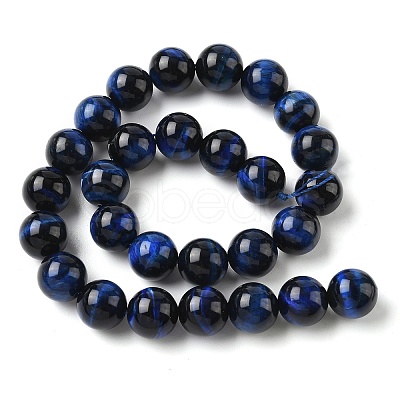 Natural Tiger Eye Bead Strands LS-G-P230-08-B-14mm-1