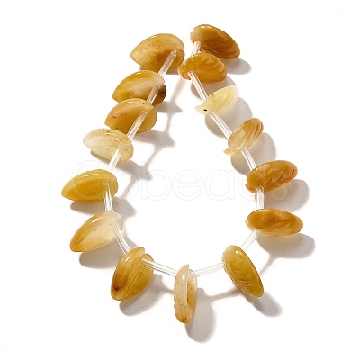Natural Topaz Jade Beads Strands G-P561-A05-01-1