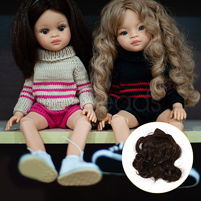 PP Hair Doll Wig Hair DIY-WH0349-395A-01-1