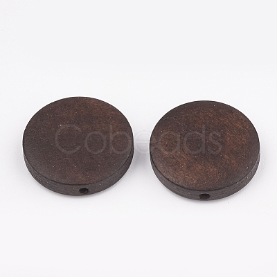 Natural Pear Wood Beads WOOD-T009-2.0cm-19-1