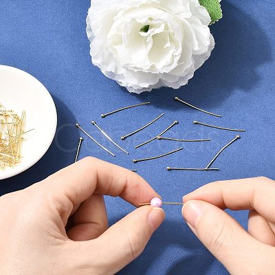 SHEGRACE Brass Ball Head Pins XGR0087G-29G-1