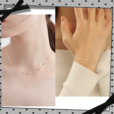 DIY Chain Necklace Jewelry Kits DIY-BBC0002-38-1