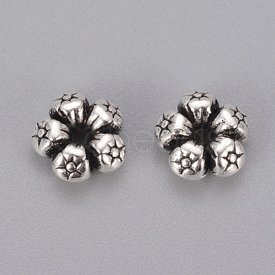 Tibetan Silver Spacer Beads X-AC0752-1