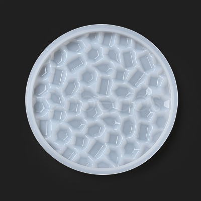 Silicone Diamond Texture Cup Mat Molds DIY-C061-04F-1