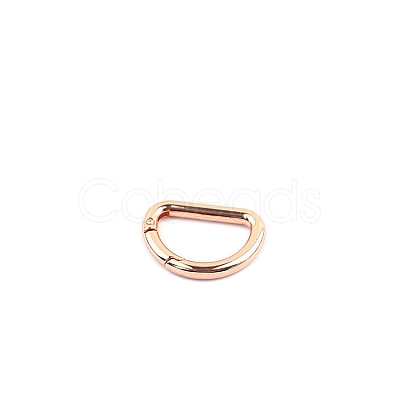 D-shaped Zinc Alloy Spring Gate Rings PW-WGC1CD5-01-1
