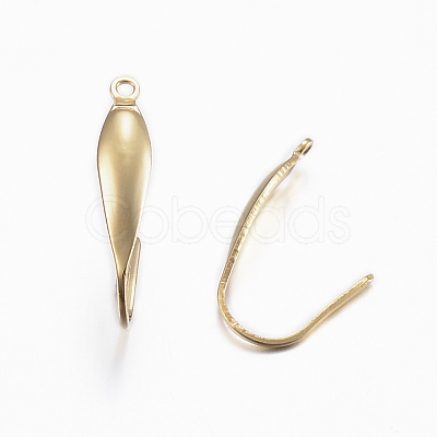 316 Surgical Stainless Steel Earring Hooks STAS-E147-52G-1