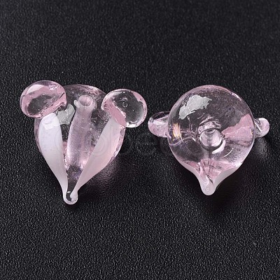 Handmade Transparent Lampwork Beads LAMP-T011-12F-1