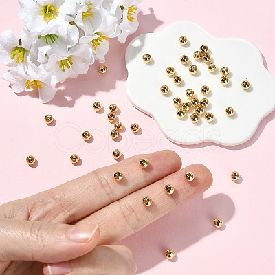 SHEGRACE Brass Beads XGR0058G-24G-1