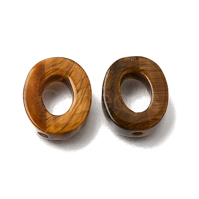 Natural Tiger Eye Bead Frames GG-CBA487A-02C-1