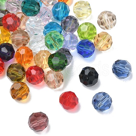 Imitation Austrian Crystal Beads SWAR-F021-8mm-M-1